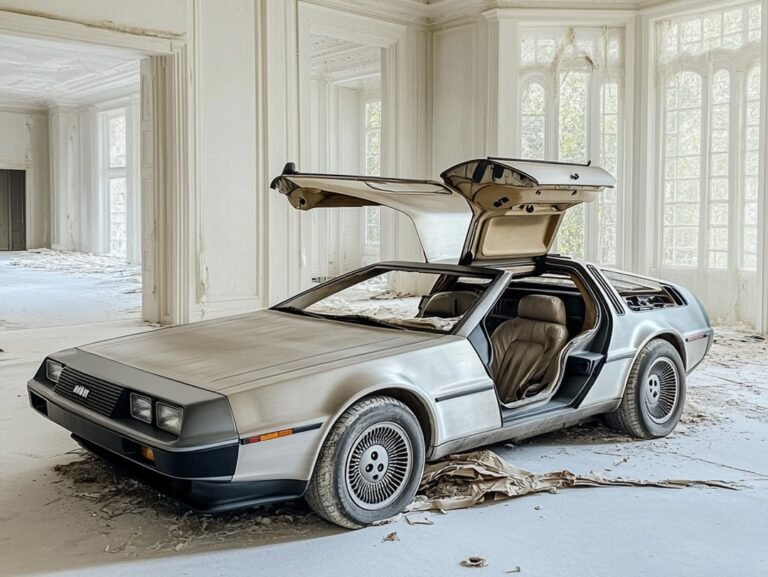 Abandoned DeLorean Discovered